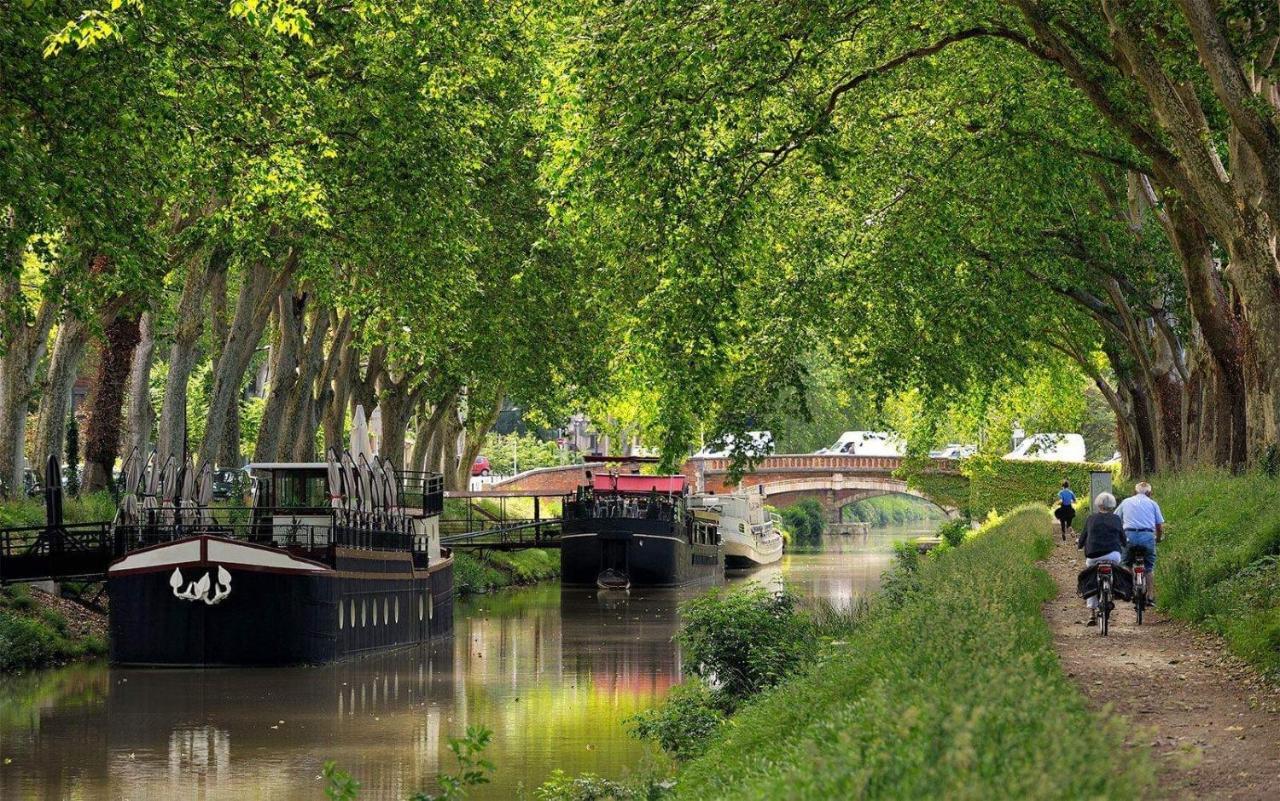 Evasion Depaysante Canal Du Midi* Jardin &Terrasse Castelnaudary Eksteriør bilde